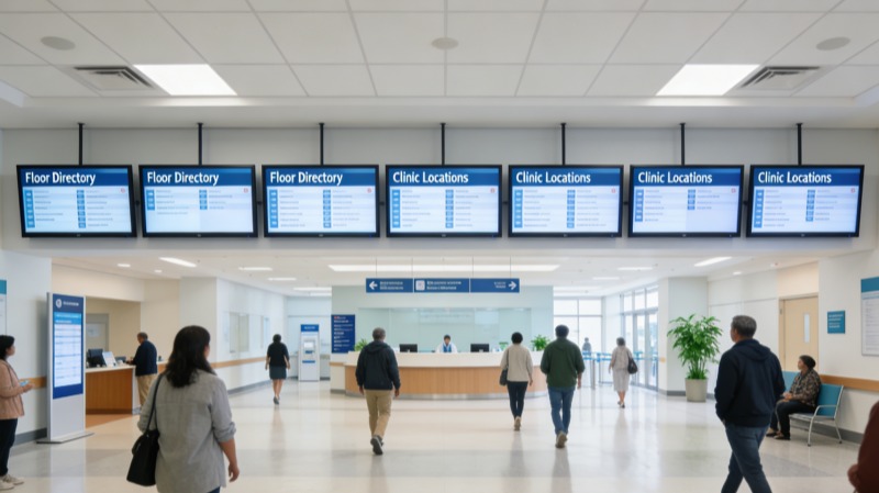 Digital Signage Solutions for Outpatient Clinic Waiting Rooms | FVASEE